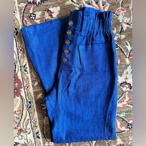 Emerson Fry Tulip Crop Flare jeans NWT